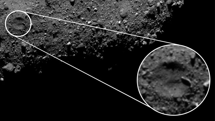 credits: UNIV. OF ARIZ./GODDARD/NASA Астероид Бенну
