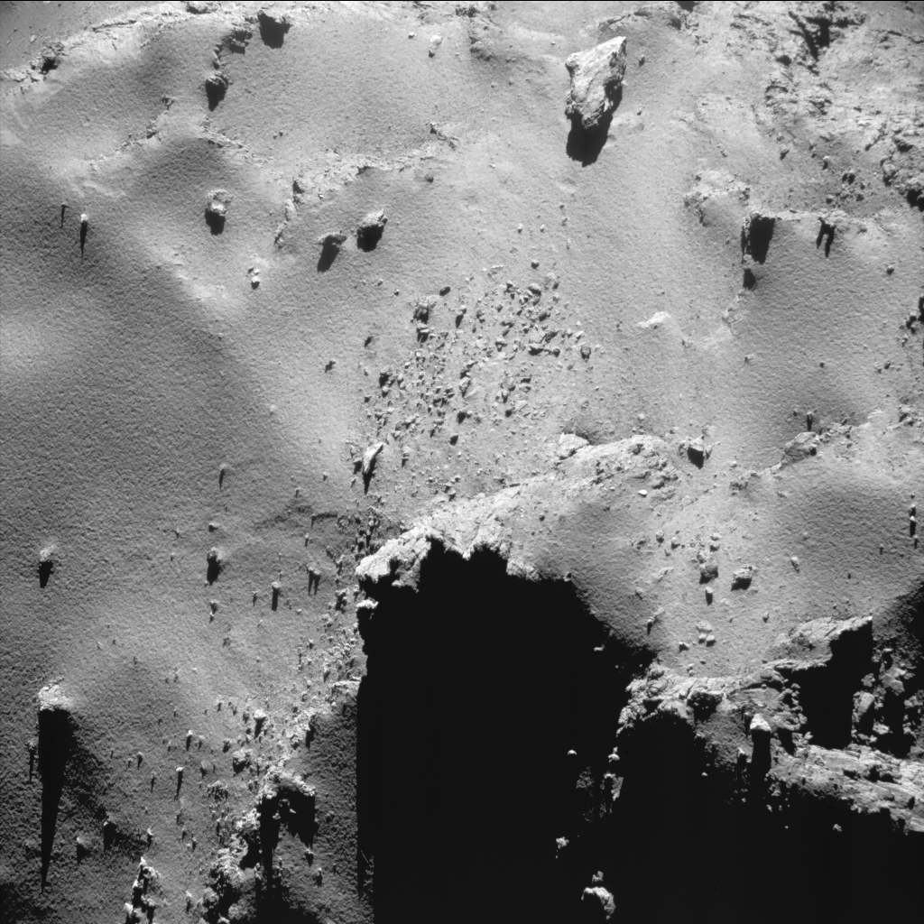 Comet on 22 August 2016 NavCam