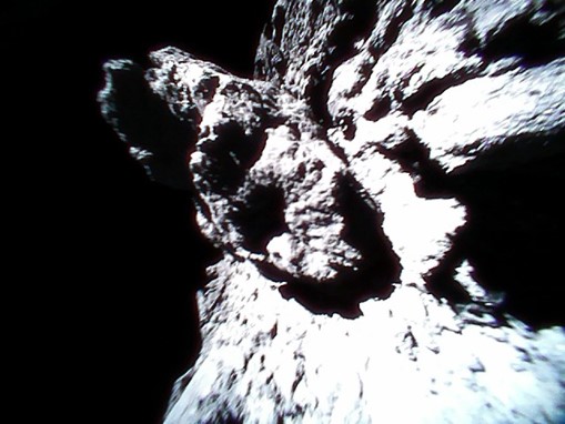 Image credit: JAXA Rover 1B фото с поверхности