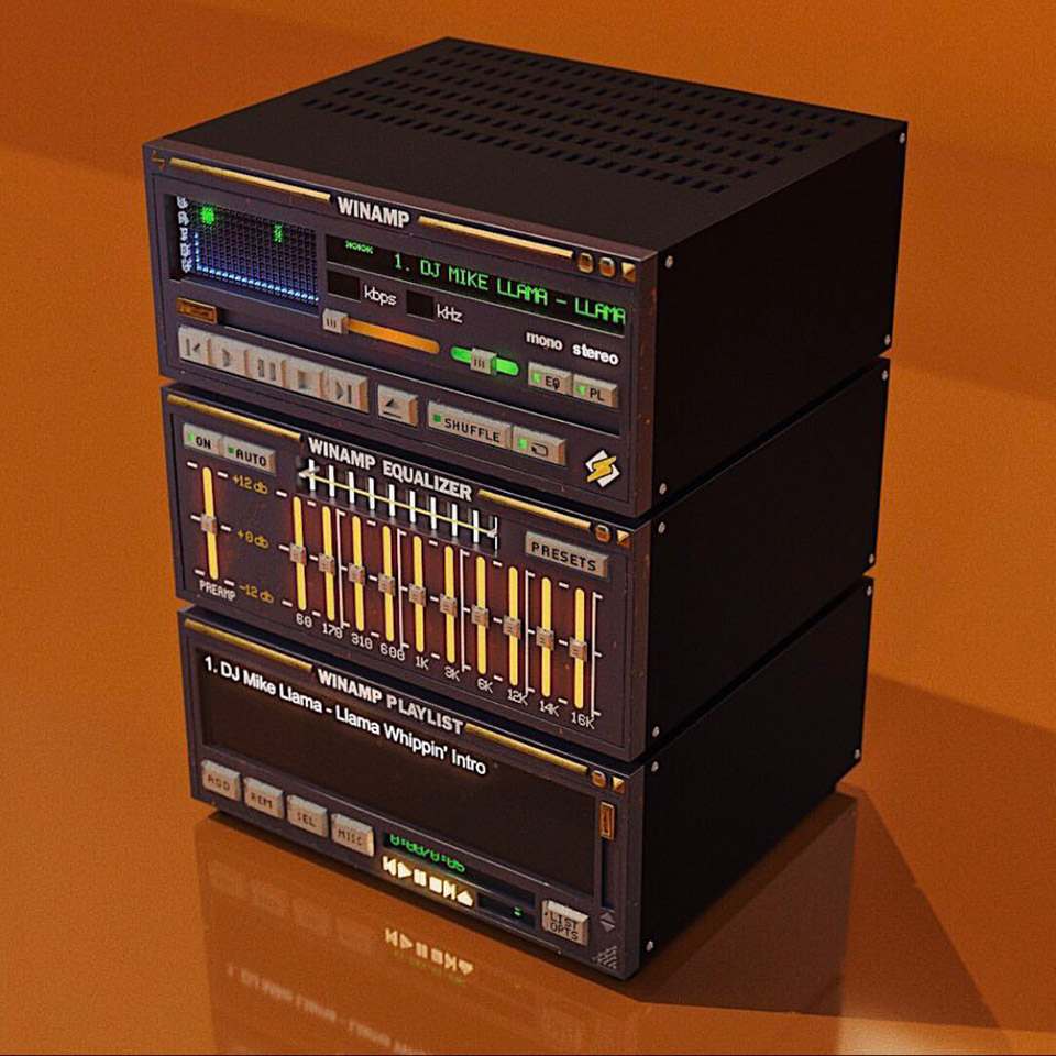 linamp real winamp mp3 player 2