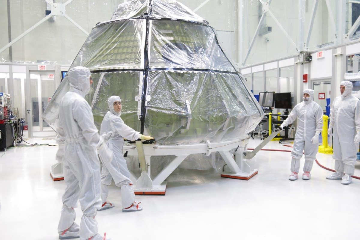 orion in clean room
