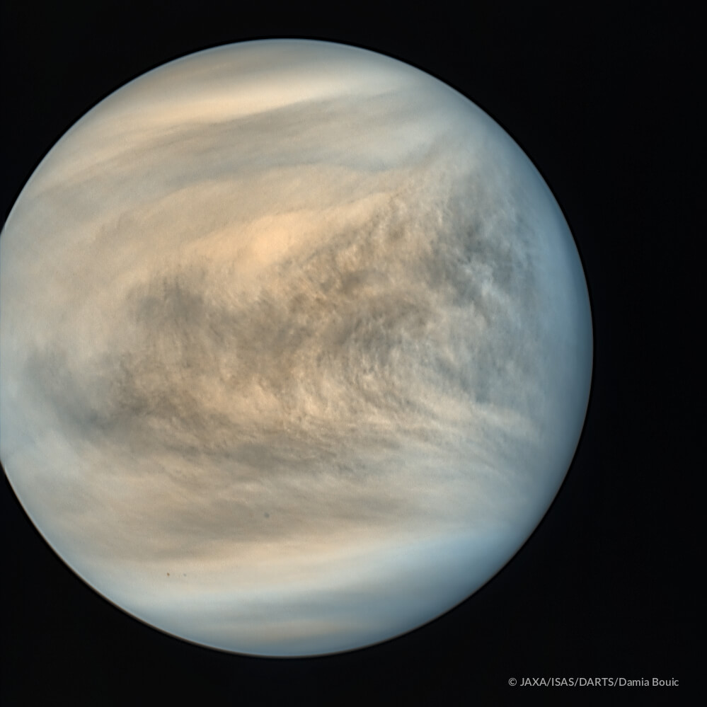 Венера крупным планом от Акацуки JAXA / ISAS / DARTS / Damia Bouic :: Бортжурнал Ктулху