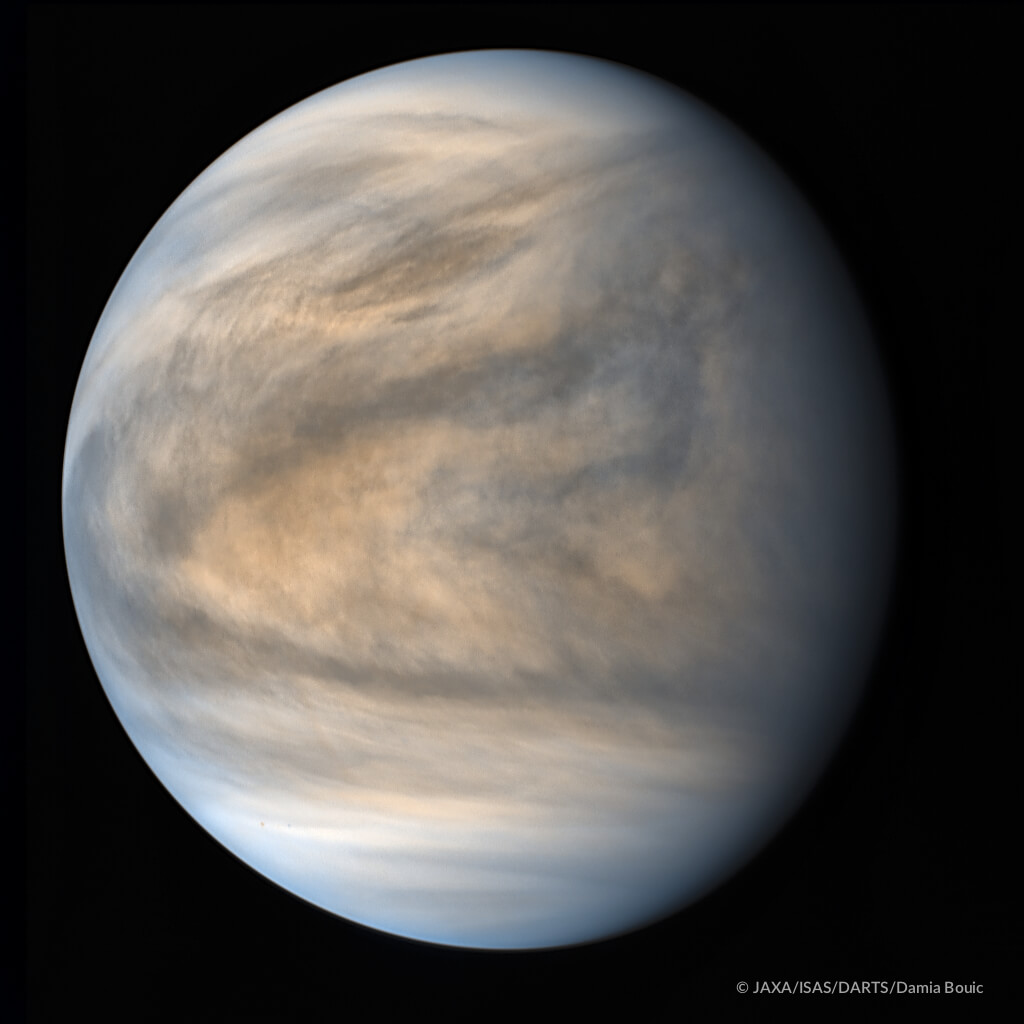 Венера в ультрафиолете JAXA / ISAS / DARTS / Damia Bouic :: Бортжурнал Ктулху