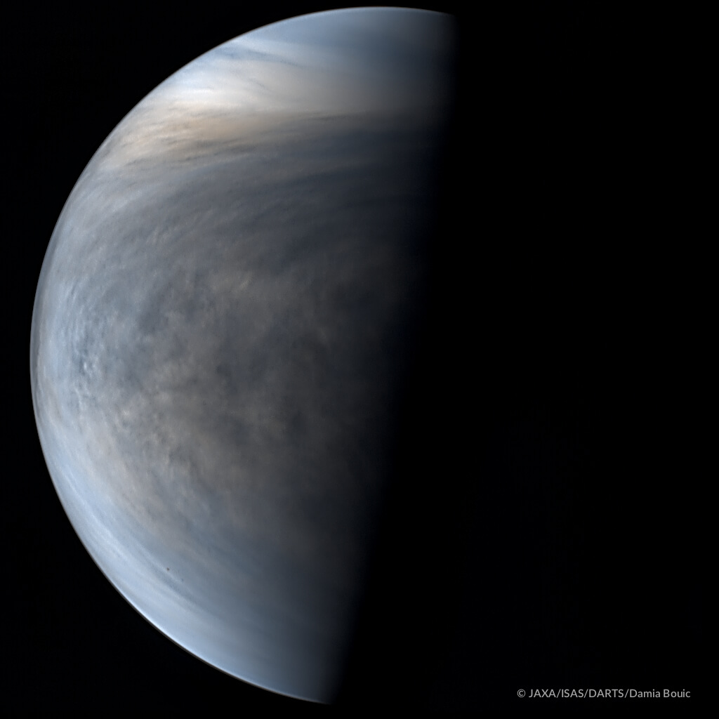 Венера в инфракрасном спектре JAXA / ISAS / DARTS / Damia Bouic :: Бортжурнал Ктулху