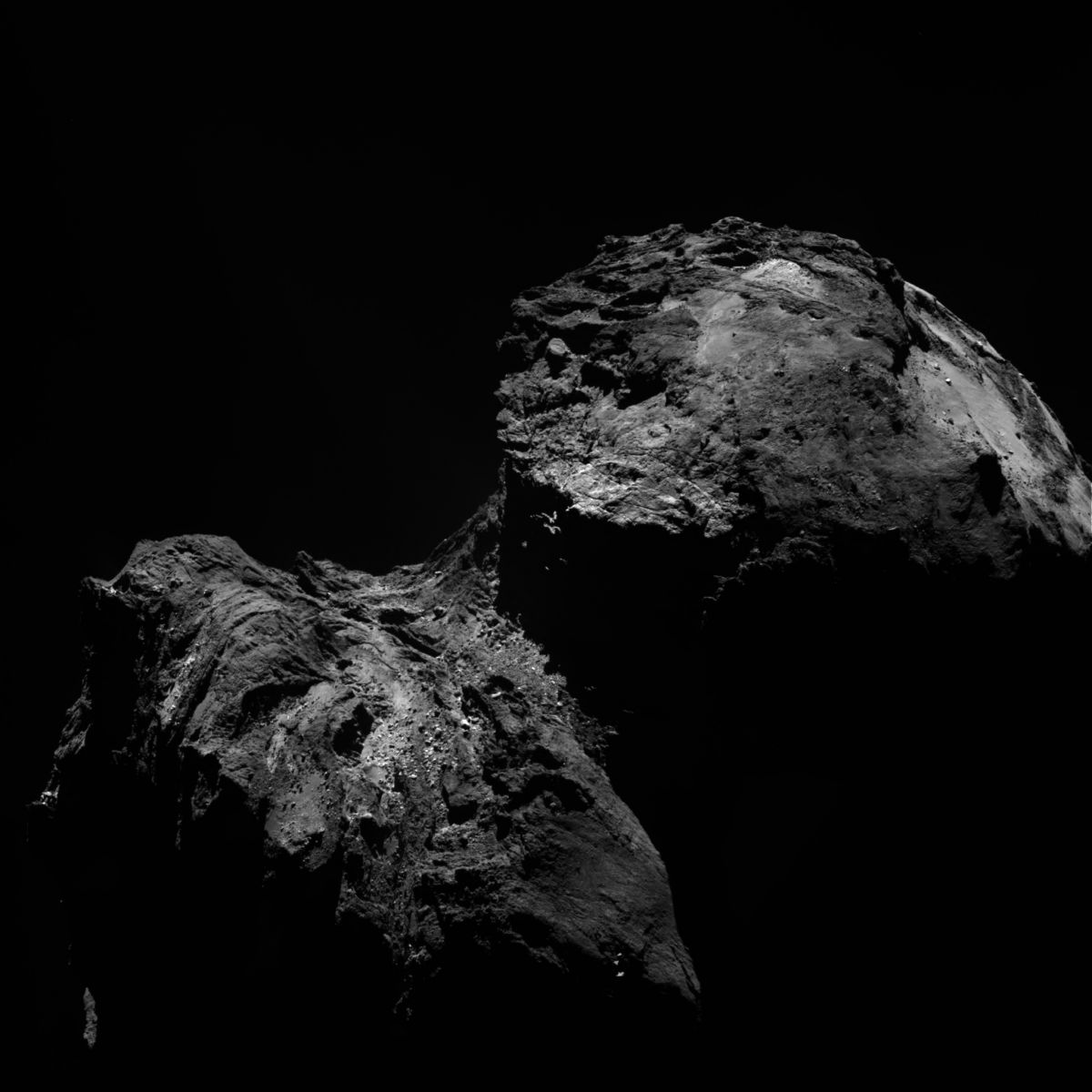 Comet on 10 December 2015 from OSIRIS narrow angle camera