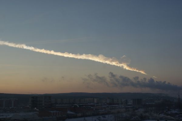 Ekaterinburg view of 2013 meteor event