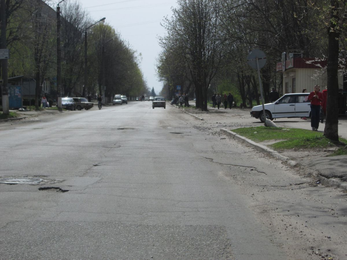 Дороги в Желтых Водах