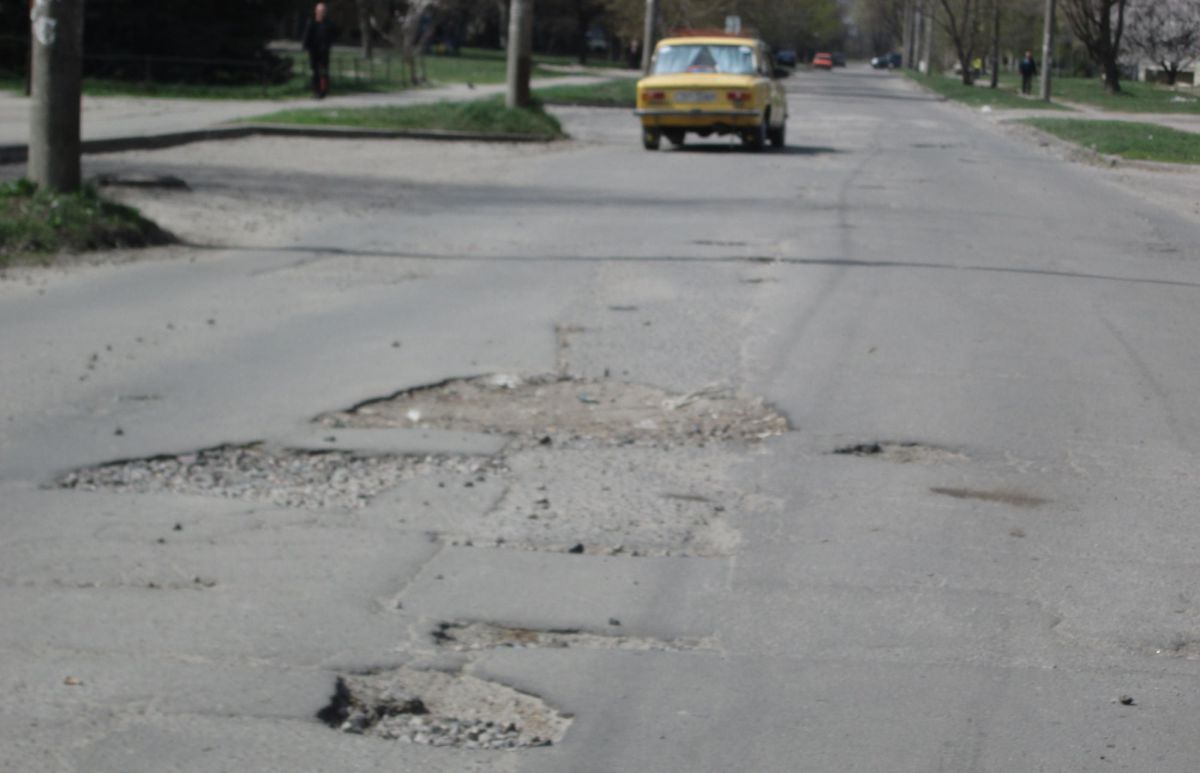 Дороги в Желтых Водах