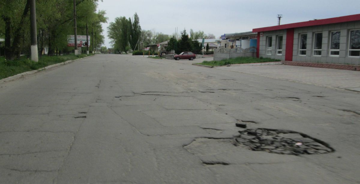 Дороги в Желтых Водах