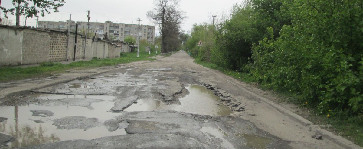 Дороги в Желтых Водах