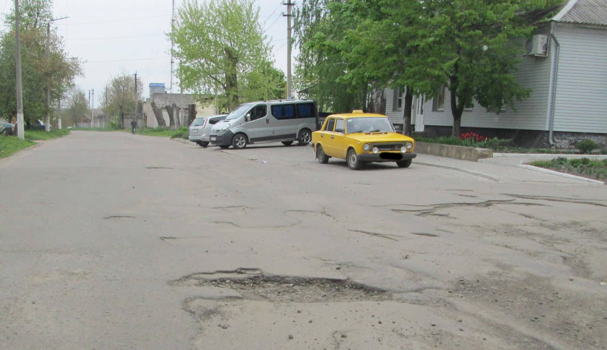 Дороги в Желтых Водах