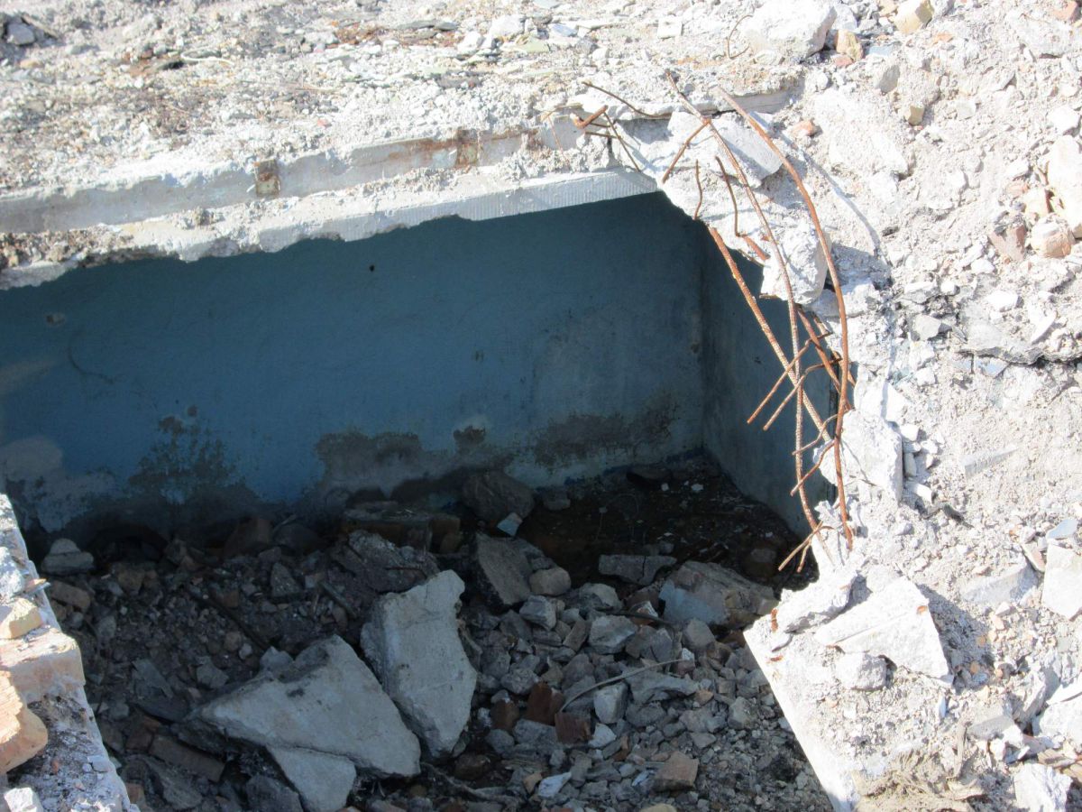 развалины Южного Радиозавода в Желтых Водах