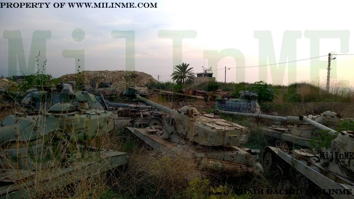 Кладбище военной техники ливанской армии