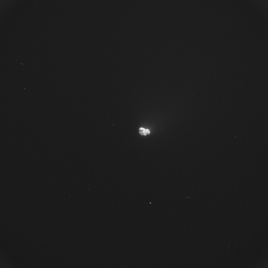 Comet on 1 October 2015 NavCam