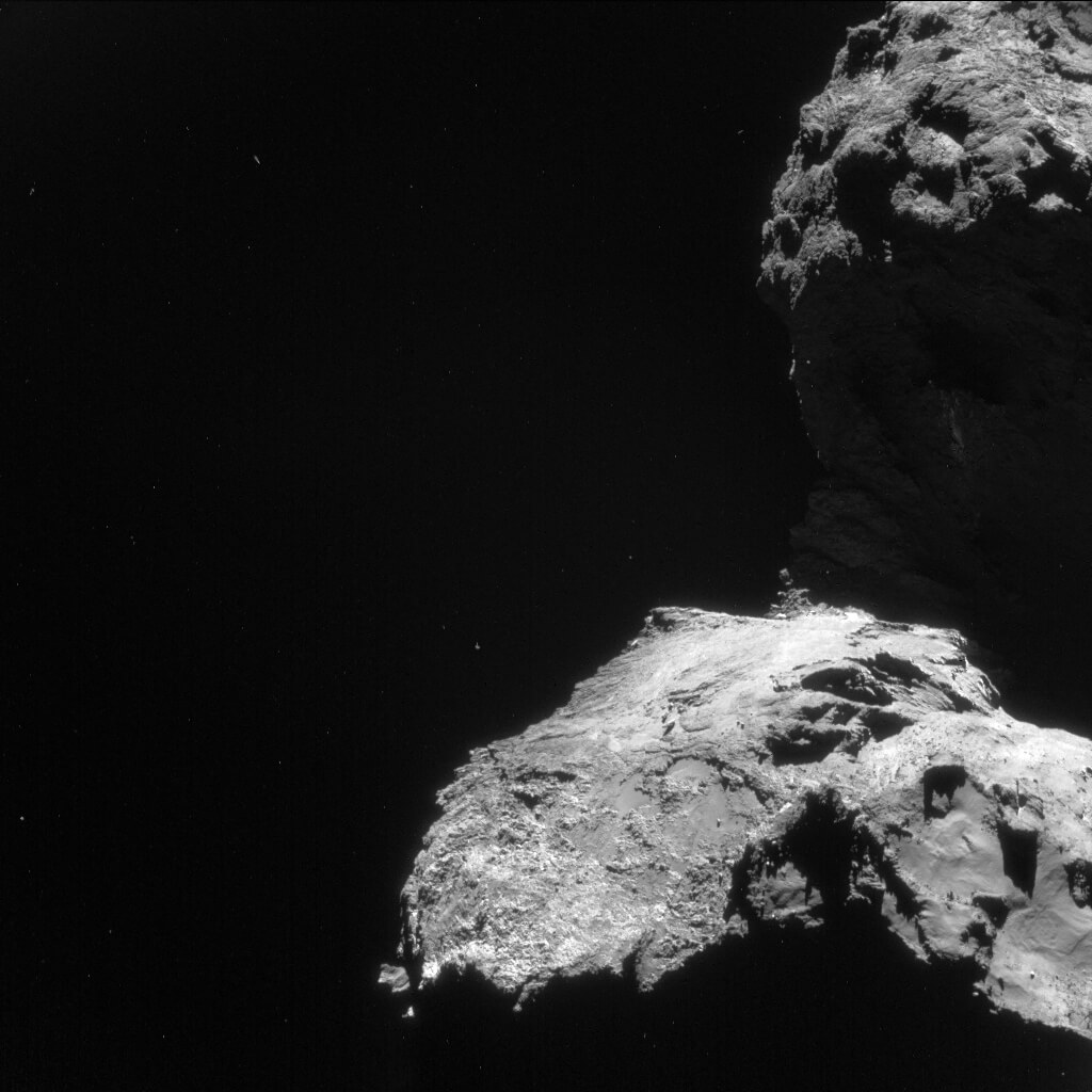 Comet on 19 April 2016 NavCam 1
