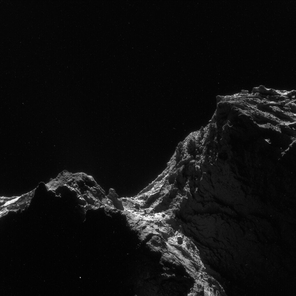 Comet on 24 April 2016 NavCam 1