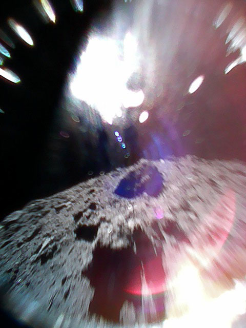 Image credit: JAXA Rover 1B астероид Рюгу