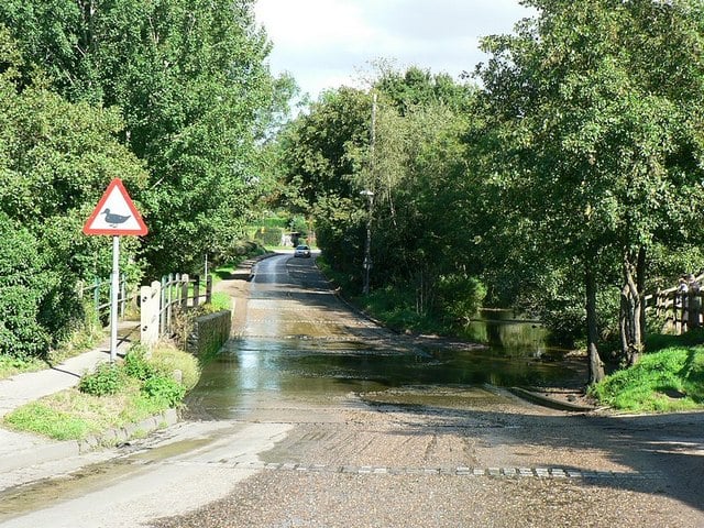 ford rufford lane by rufford mill geograph.org .uk 235489 1